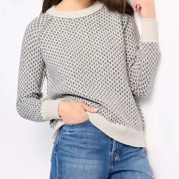 Staccato Women's Crew Neck Sweater Large Long Sleeve Stitch Fix - Picture 1 of 5